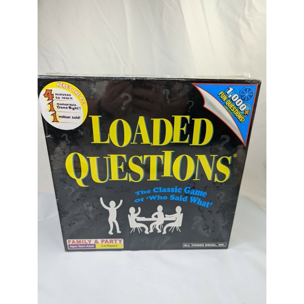 Loaded Questions Classic Game Who‎ Said What 2011 Sealed